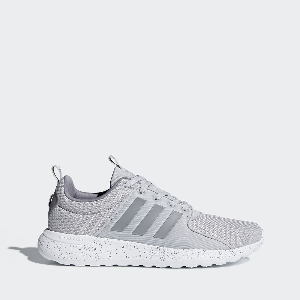 Adidas Cloudfoam Lite Racer - αθλητικα παπουτσια ανδρικα - Γκρι/Γκρι/Ασπρα,Μέγεθος: EU 36 – 54 2/3 (